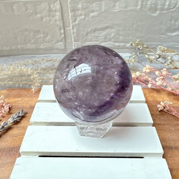 Gorgeous Phantom Amethyst Sphere (PA1) - Picture 9 of 11